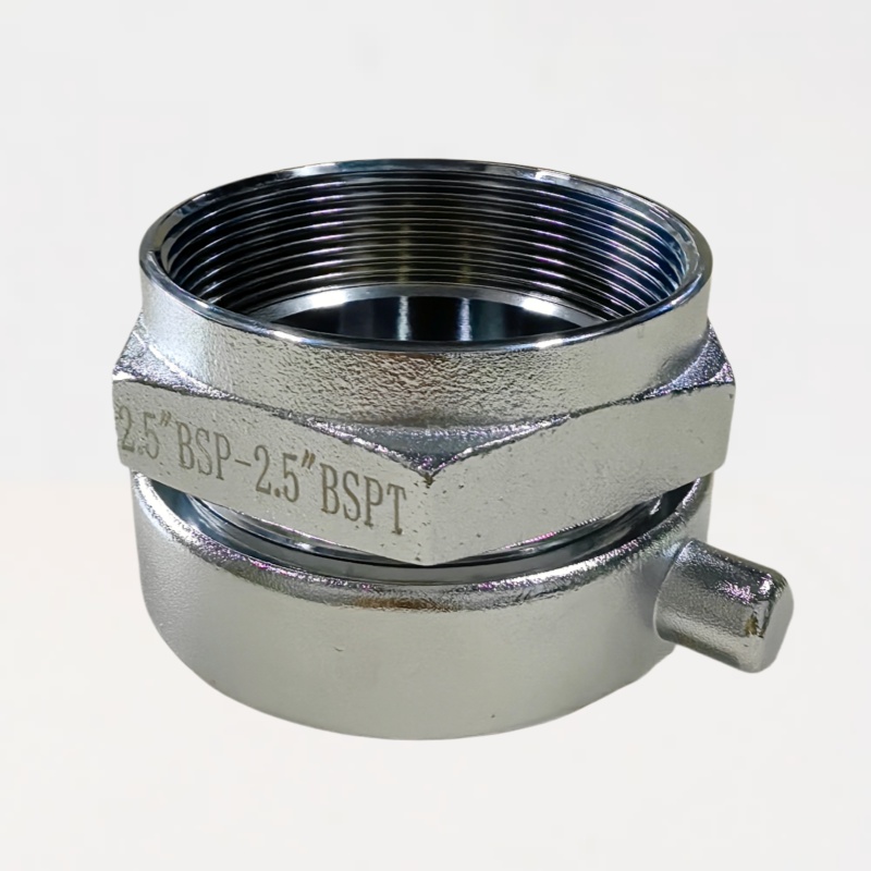 2.5&rdquo;欧式螺纹接口(配闷盖) 2.5"BSPT内牙x2.5"BSP外牙 BR 铜镀铬