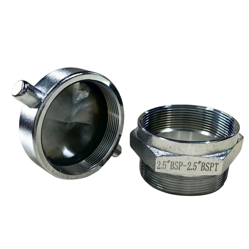 2.5&rdquo;欧式螺纹接口(配闷盖) 2.5"BSPT内牙x2.5"BSP外牙 BR 铜镀铬