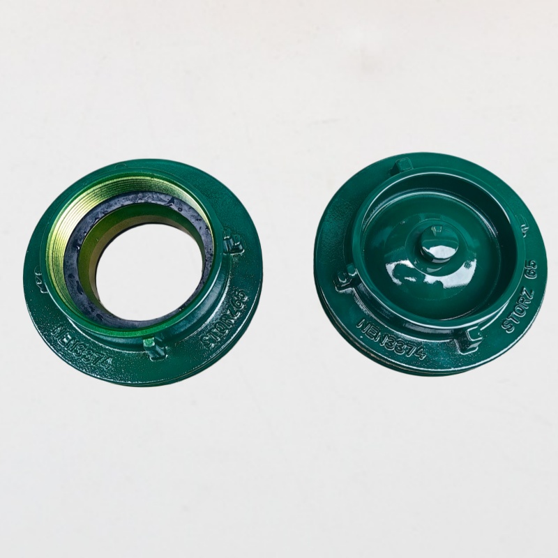2.5&rdquo;德式水消防接口闷盖 STORZ65/G2.5"F+KA81CAP AL铝镁合金材质，表面喷涂烤漆处理