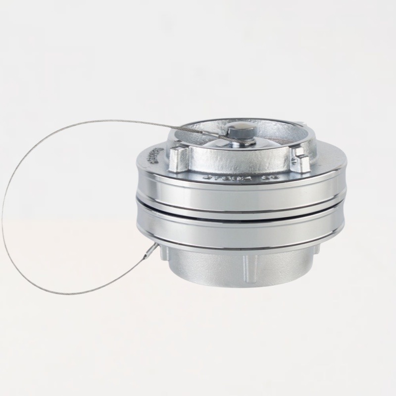 2.5"德式水消防接口(配闷盖) STORZ65/G2.5"F+KA81CAP SS 不锈钢表面电解不锈钢本色